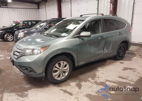 2012 Honda Cr-V Exl z USA, uszkodzony, nr VIN 2HKRM4H75CH601710